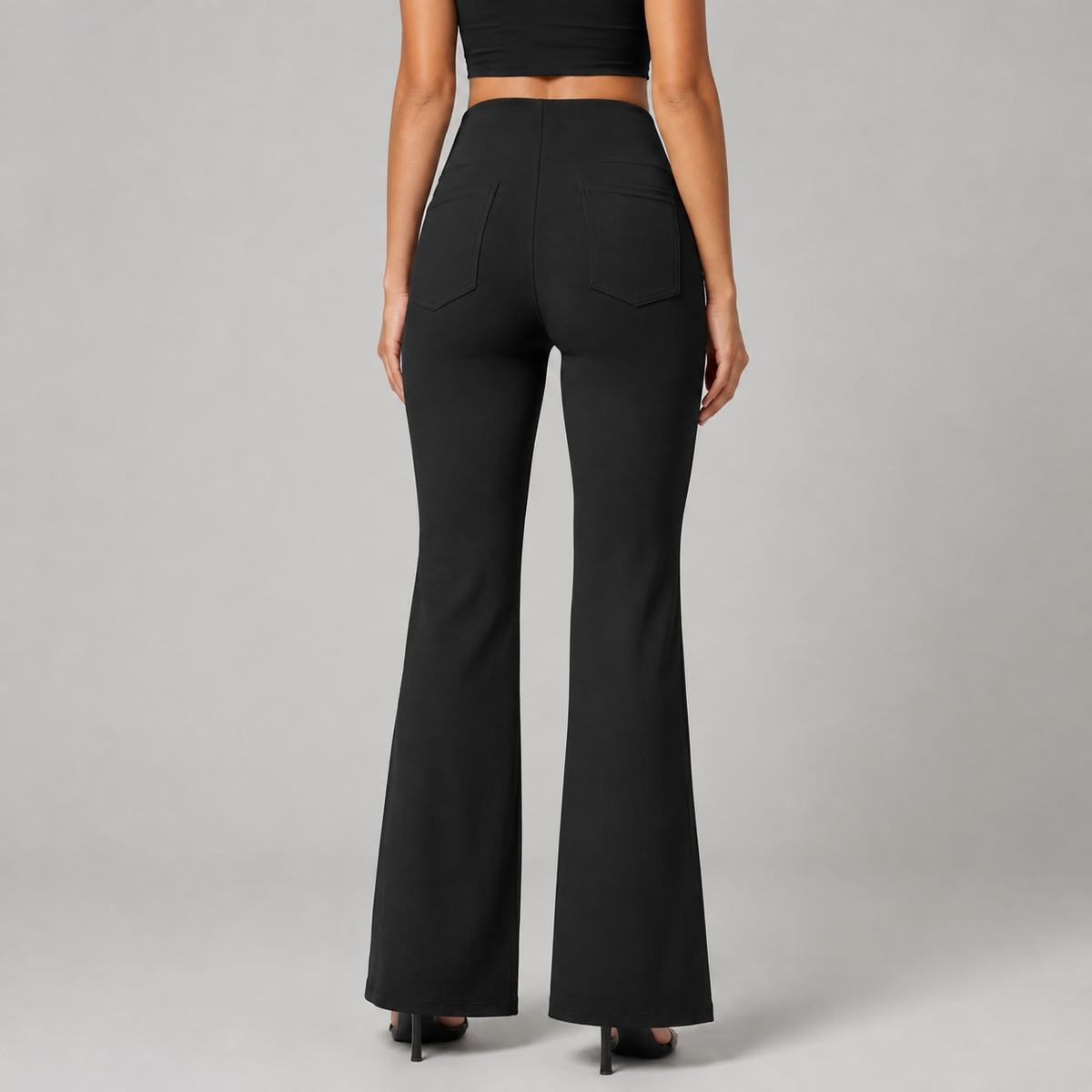 Norelle AirFlex™  High-Rise Slight Flare Smart Trousers